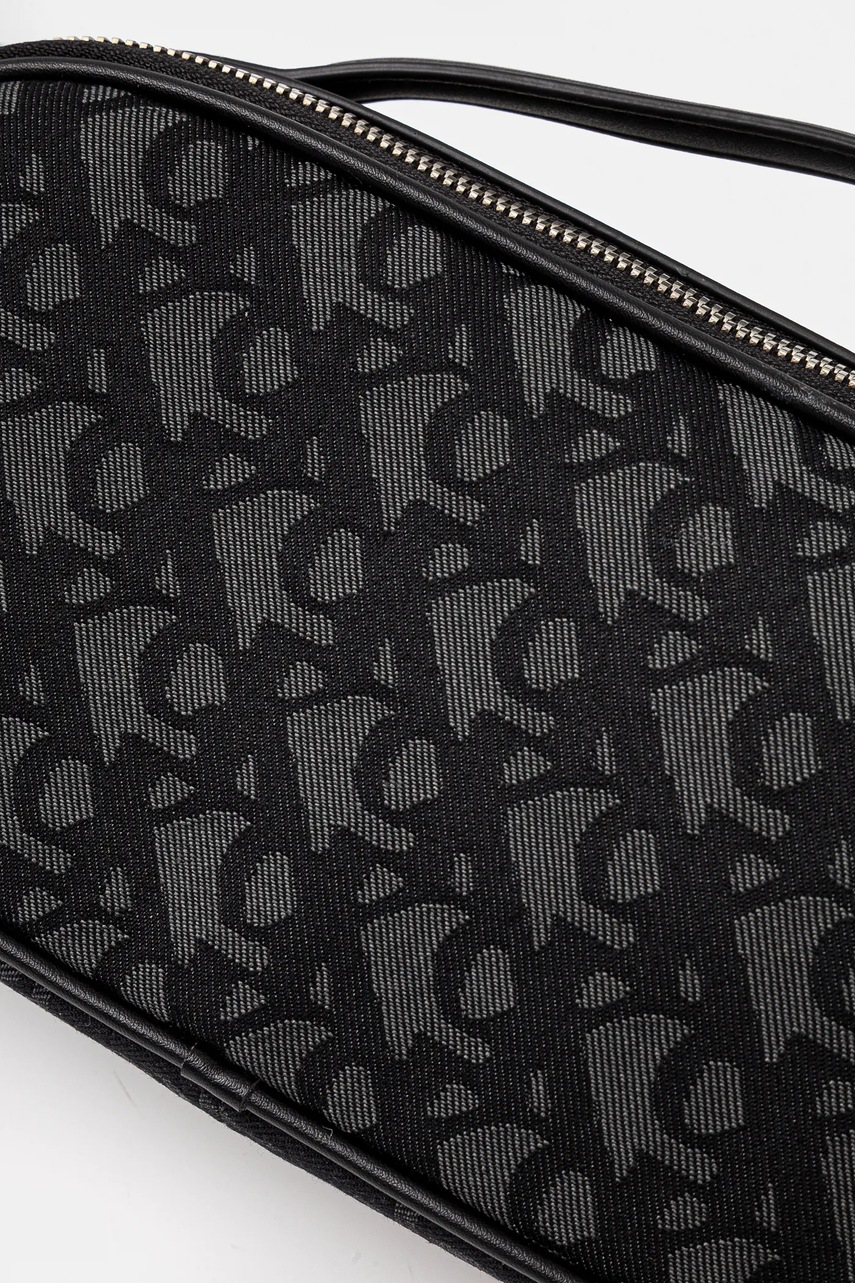 Τσάντα Calvin Klein χρώμα: μαύρο, LV04K3185G φωτογραφία