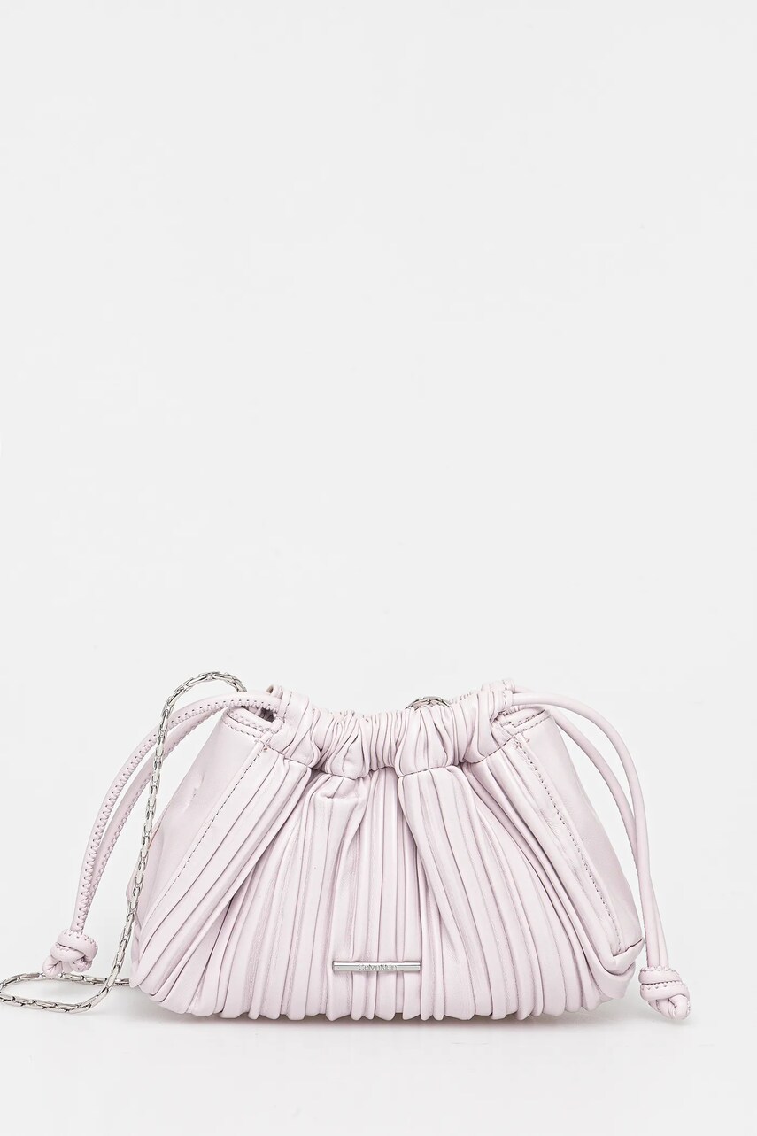 Levně Kabelka Calvin Klein růžová barva, LV04F3077G