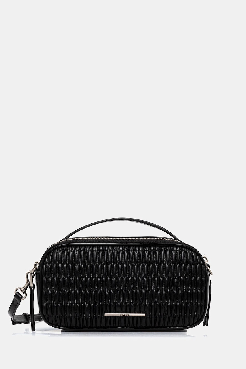 Levně Kabelka Calvin Klein černá barva, LV04K3184G