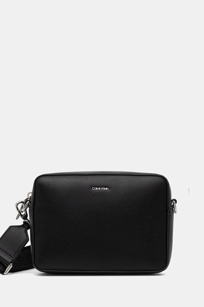 Levně Kabelka Calvin Klein černá barva, LV04F3097G