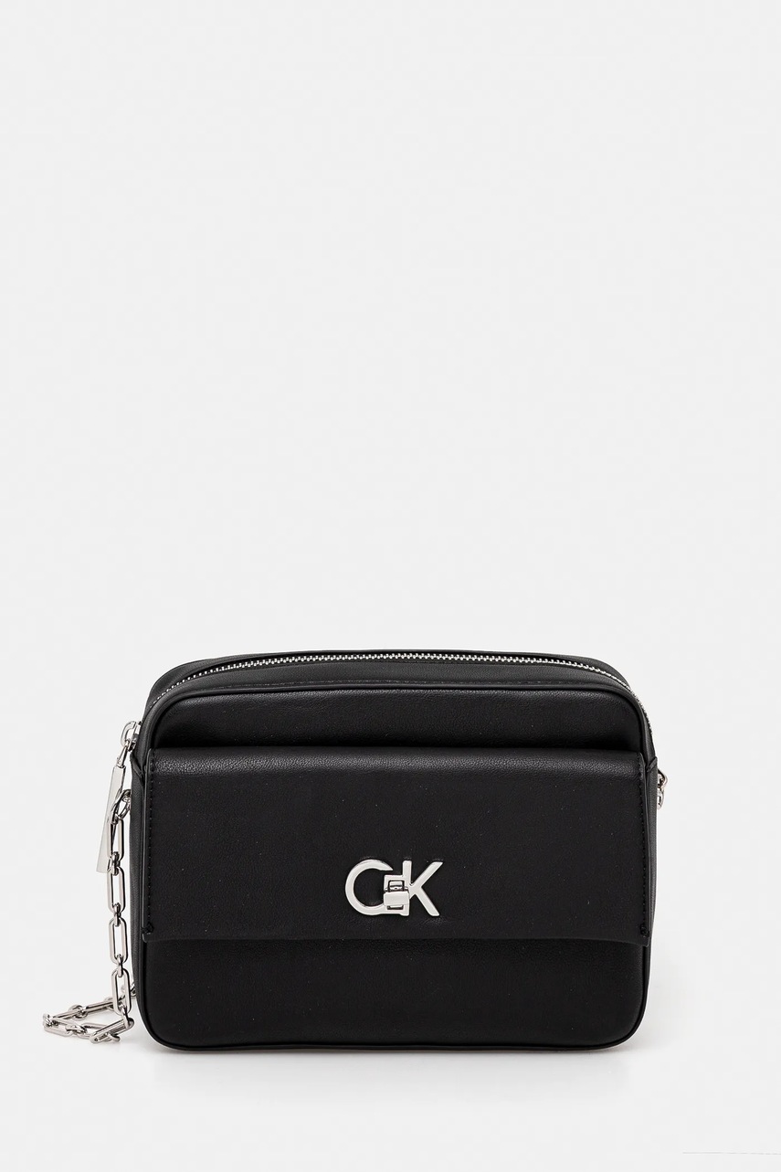 Levně Kabelka Calvin Klein černá barva, LV04F3102G