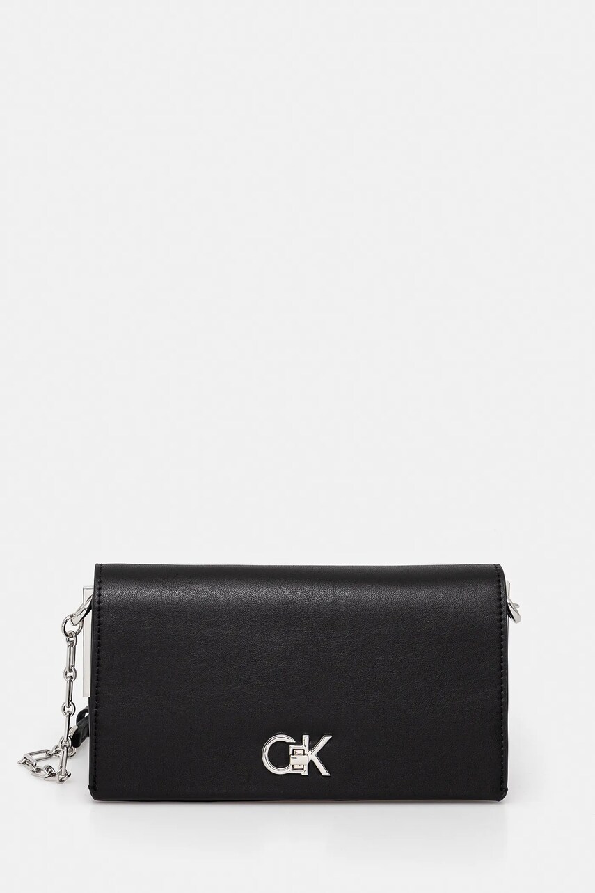 Levně Kabelka Calvin Klein černá barva, LV04F3103G