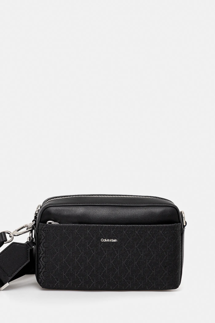 Levně Kabelka Calvin Klein černá barva, LV04F3080G