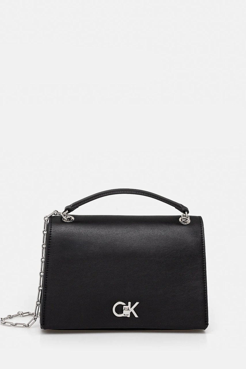Levně Kabelka Calvin Klein černá barva, LV04F3104G