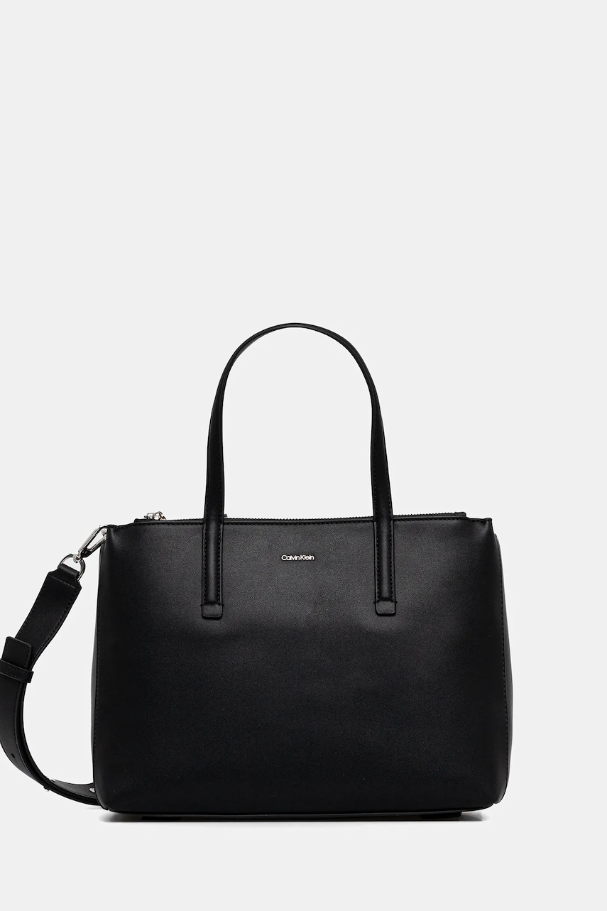 Levně Kabelka Calvin Klein černá barva, LV04F3098G