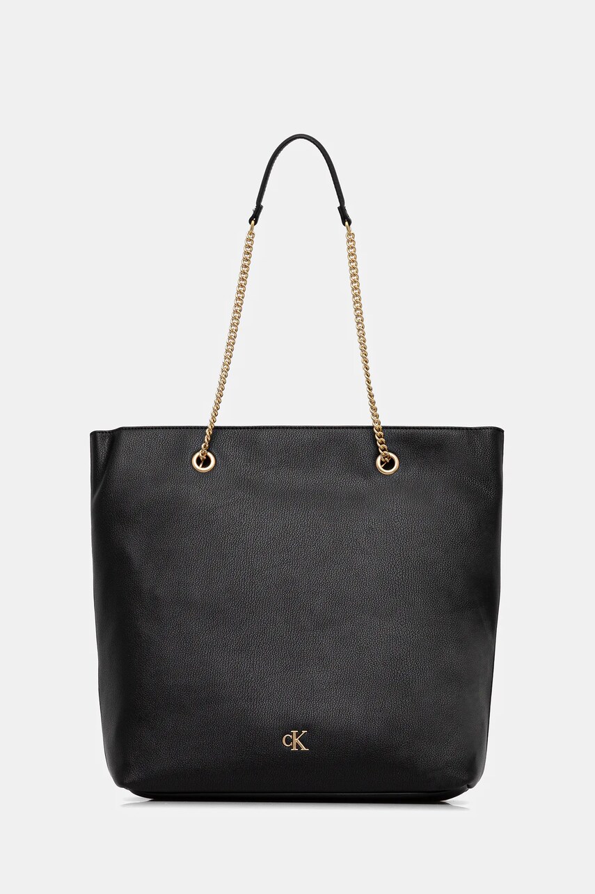 Levně Kabelka Calvin Klein černá barva, LV04F3204G
