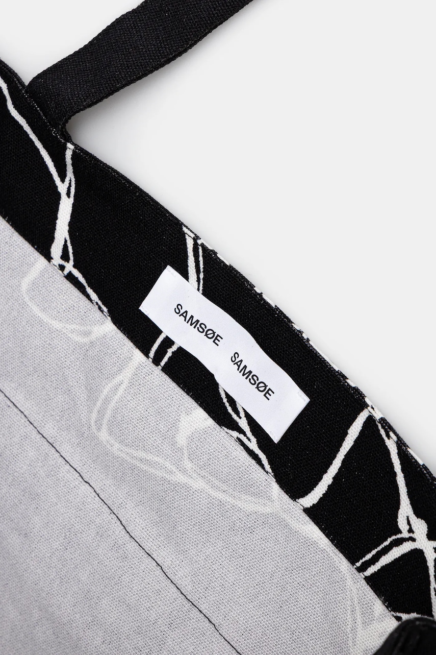 Bavlněná kabelka Samsoe Samsoe SAPRINT