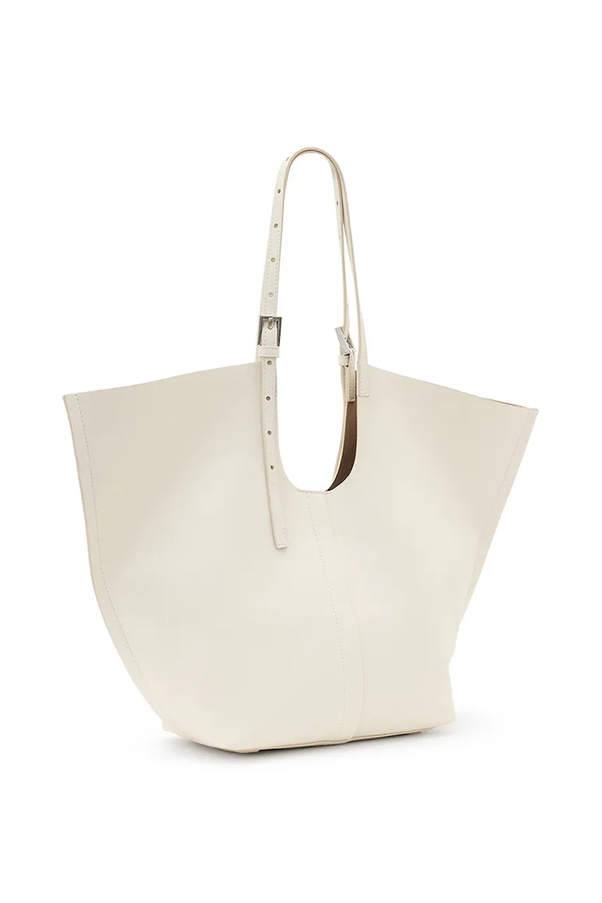 Кожаная сумочка AllSaints ARA цвет белый W312XC Кожаная сумочка AllSaints ARA цвет белый W312XC