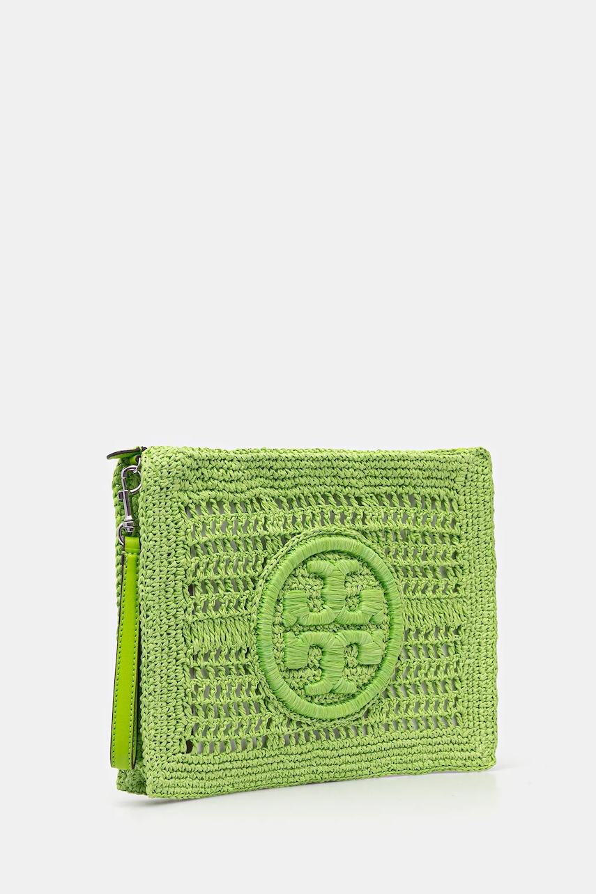 Клатч Tory Burch Ella цвет зелёный 155038-300 Клатч Tory Burch Ella цвет зелёный 155038-300