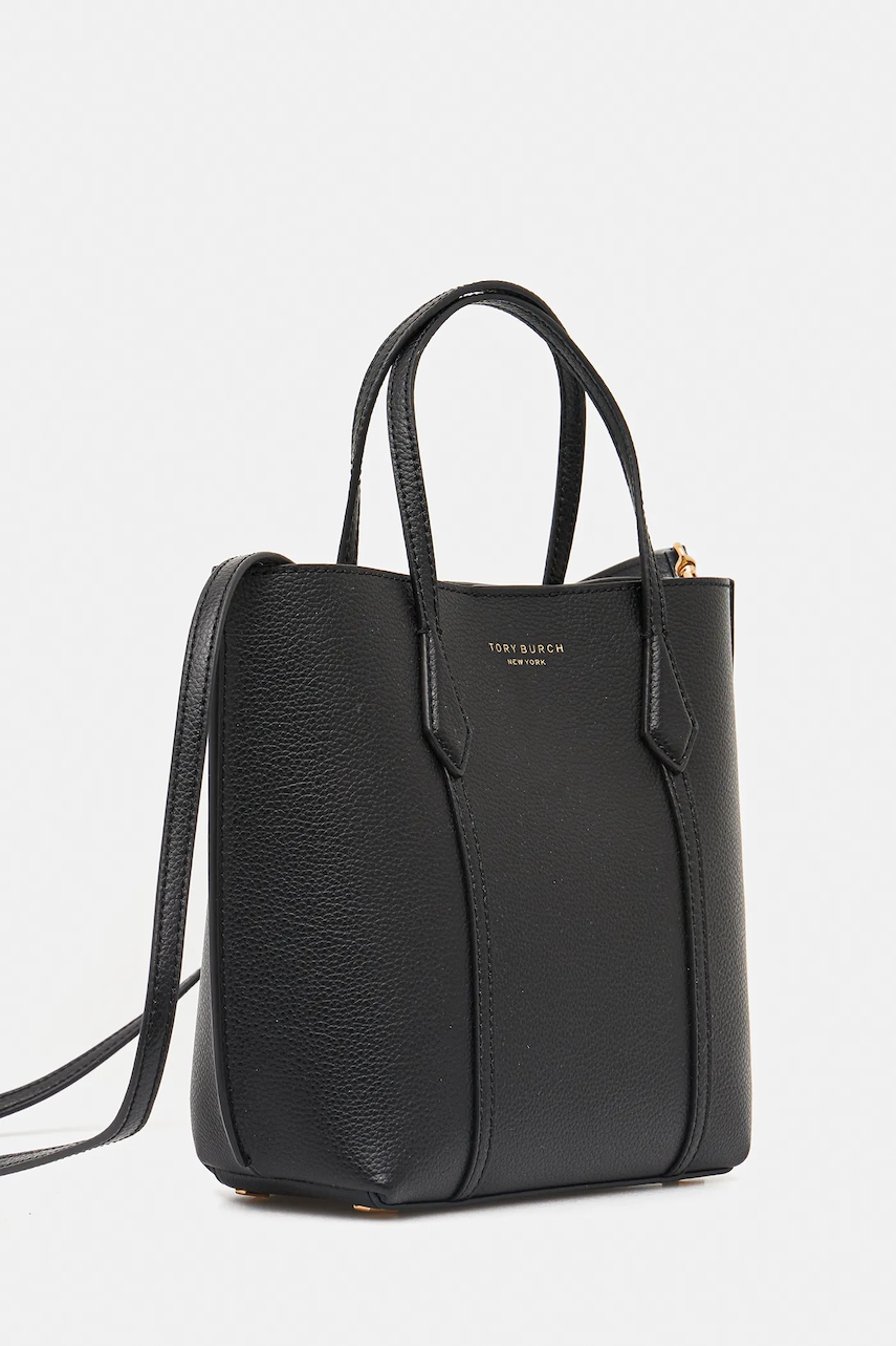 Кожаная сумочка Tory Burch Perry цвет чёрный 174234-001 Кожаная сумочка Tory Burch Perry цвет чёрный 174234-001