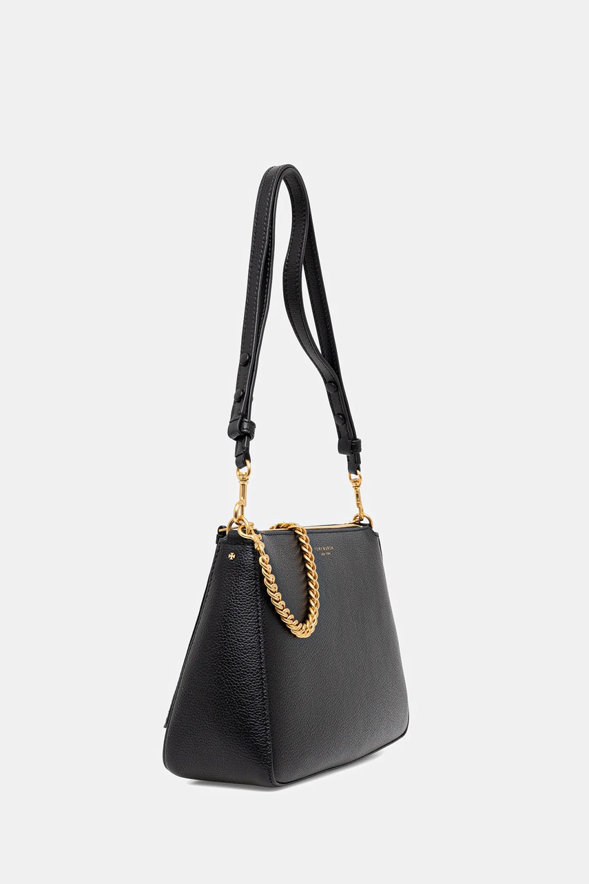 Кожаная сумочка Tory Burch Perry цвет чёрный 175544-001