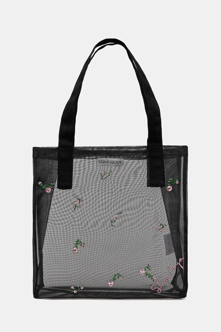 Stine Goya poșetă culoarea negru, SG-PF25-B027-2397