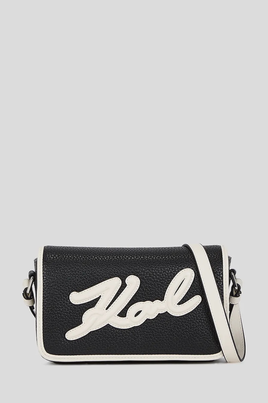 Karl Lagerfeld poșetă K/SKUARE culoarea negru, A3W30026