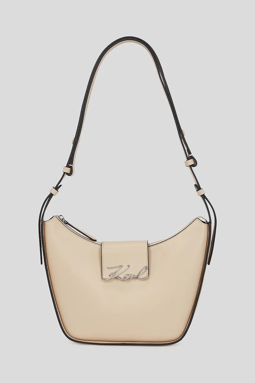 Karl Lagerfeld geantă culoarea bej, A3W30046
