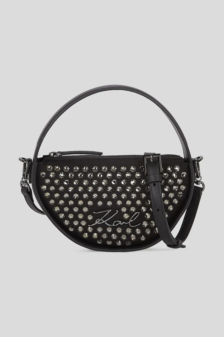 Karl Lagerfeld geantă K/SIGNATURE culoarea negru, A3W30052