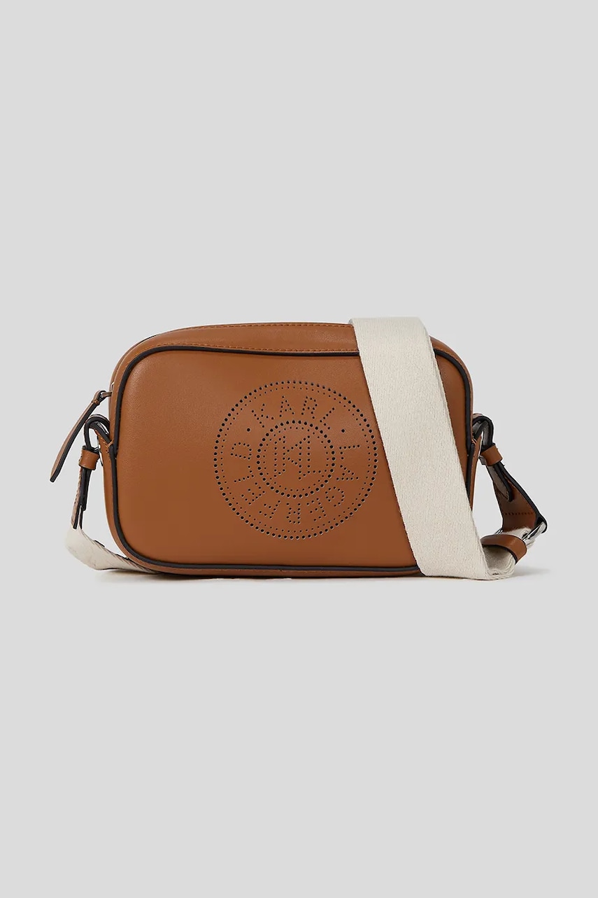 Karl Lagerfeld poșetă de piele culoarea maro, A3W30310