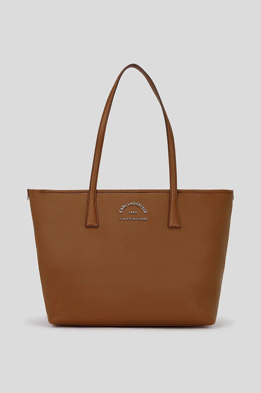 Karl Lagerfeld poșetă culoarea maro, A3W30314
