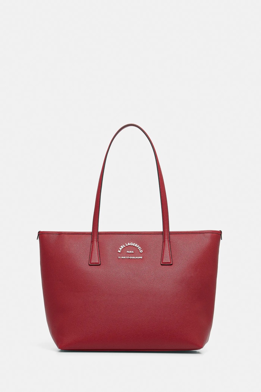 Karl Lagerfeld poșetă culoarea roșu, A3W30314