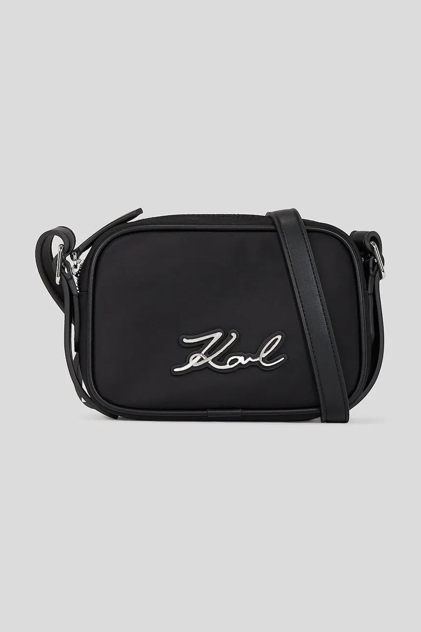 Karl Lagerfeld poșetă culoarea negru, A3W32092