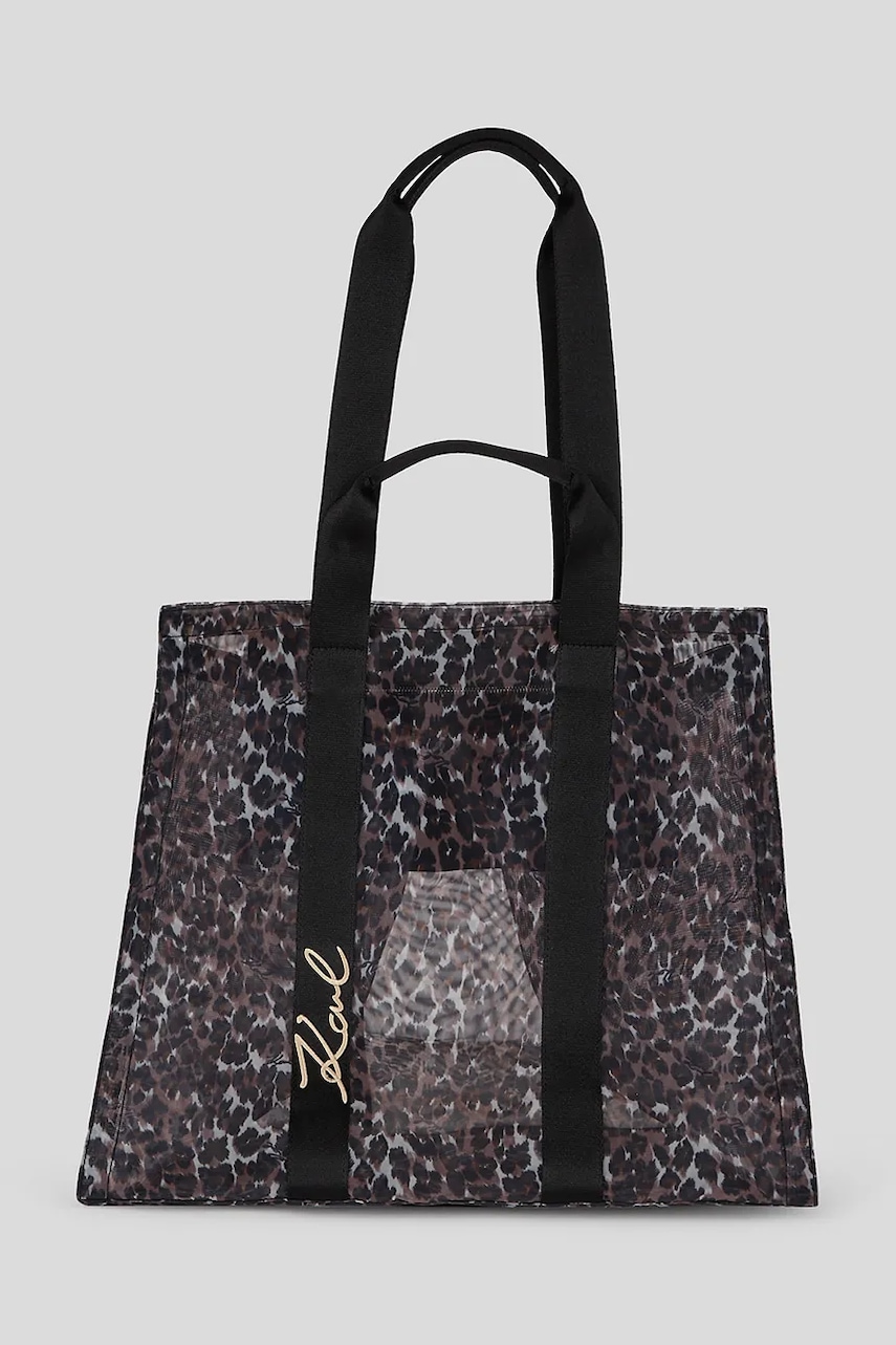 Karl Lagerfeld geantă K/SIGNATURE culoarea negru, A3W46035