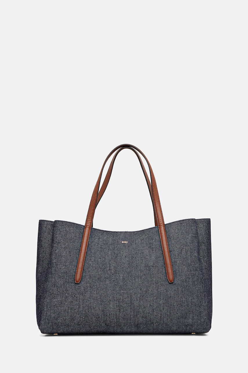 BOSS poșetă culoarea bleumarin, 50547575