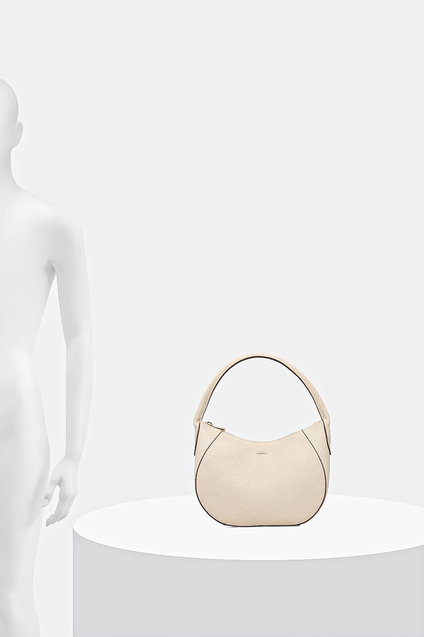 Kožená kabelka BOSS Lenah SM Hobo (obrázek 6)