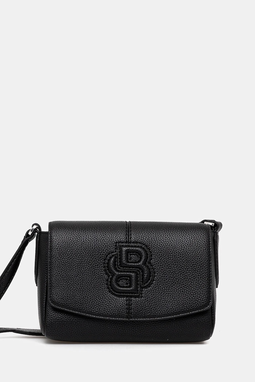 Kabelka BOSS Anett Flap Sh.bag černá barva, 50549275