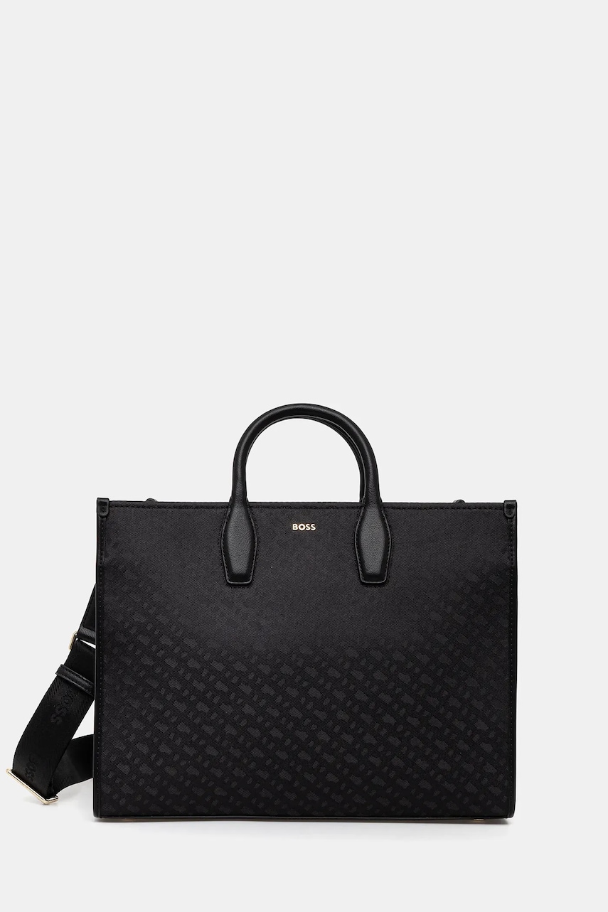 BOSS poșetă culoarea negru, 50552463