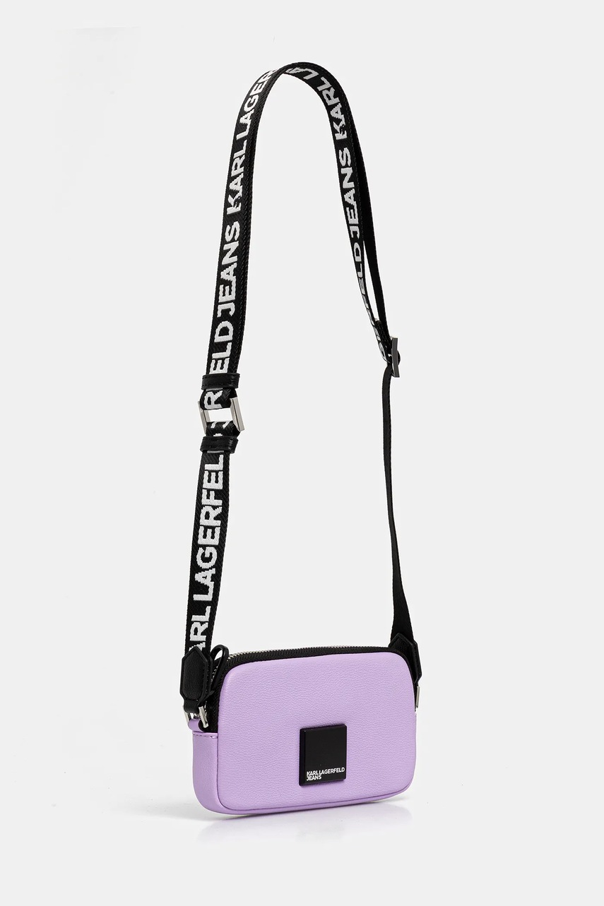 Сумочка Karl Lagerfeld Jeans цвет фиолетовый A3W30204