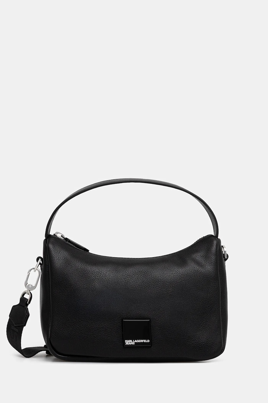 Karl Lagerfeld Jeans geantă culoarea negru, A3W30207