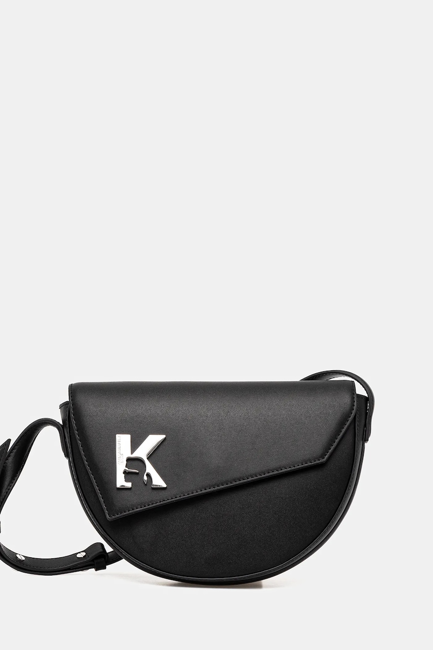 Karl Lagerfeld Jeans poșetă culoarea negru, A3W30241