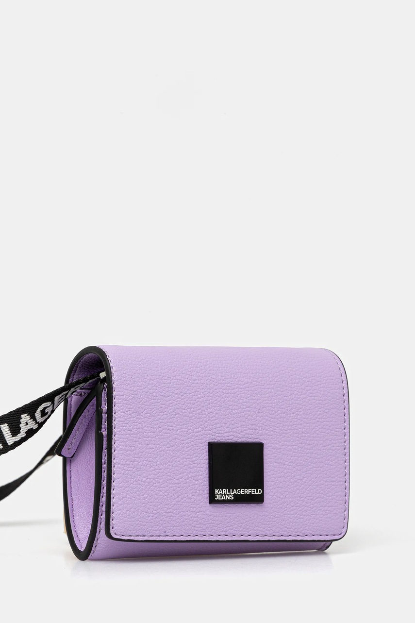 Сумочка Karl Lagerfeld Jeans цвет фиолетовый A3W32057