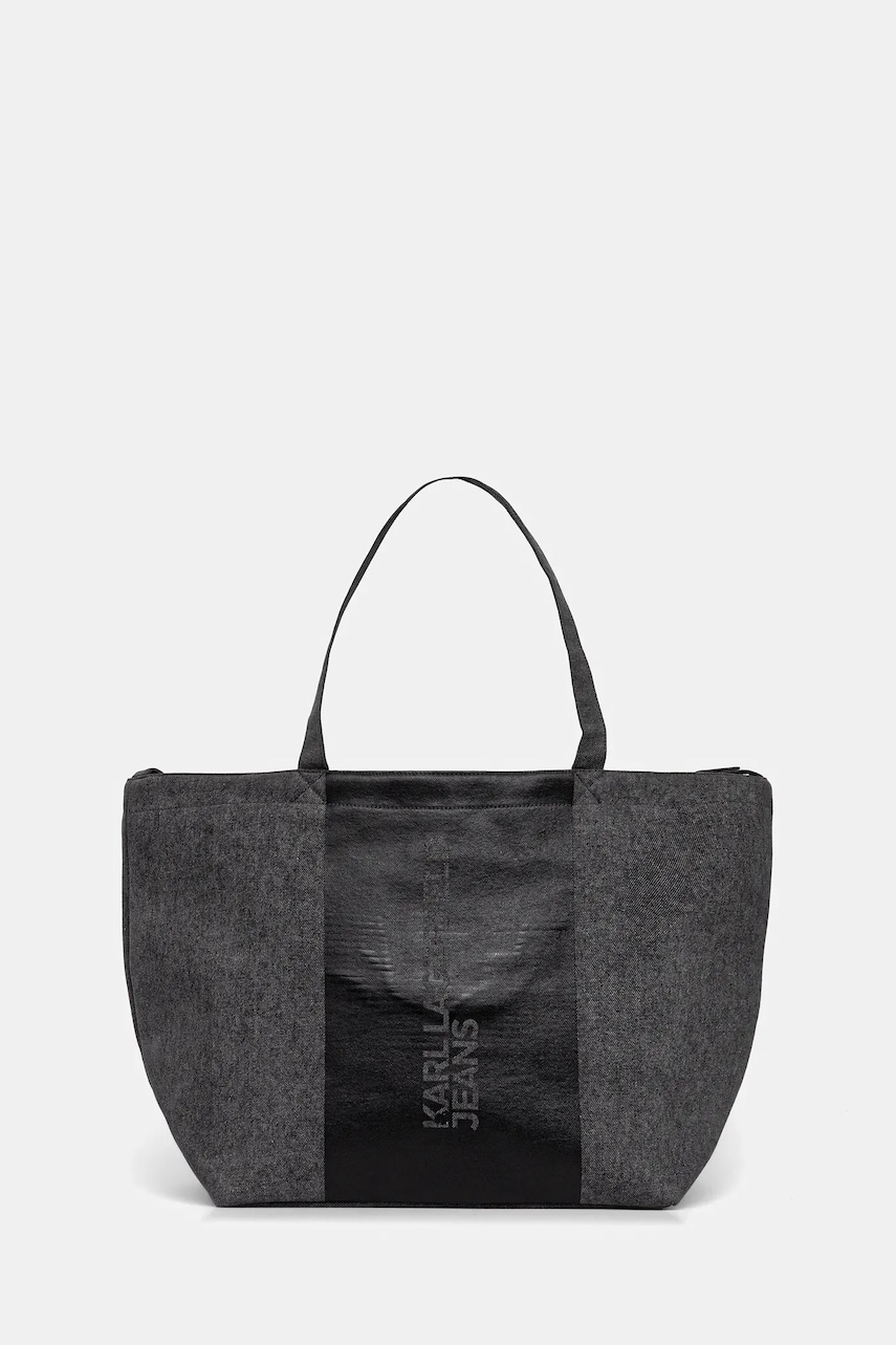 Levně Kabelka Karl Lagerfeld Jeans černá barva, A3W50106