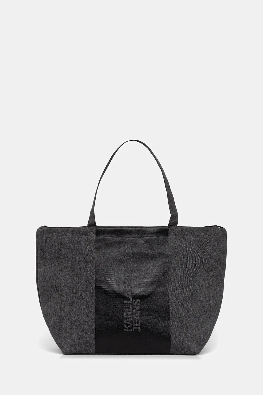 Karl Lagerfeld Jeans geantă culoare neagră A3W50106