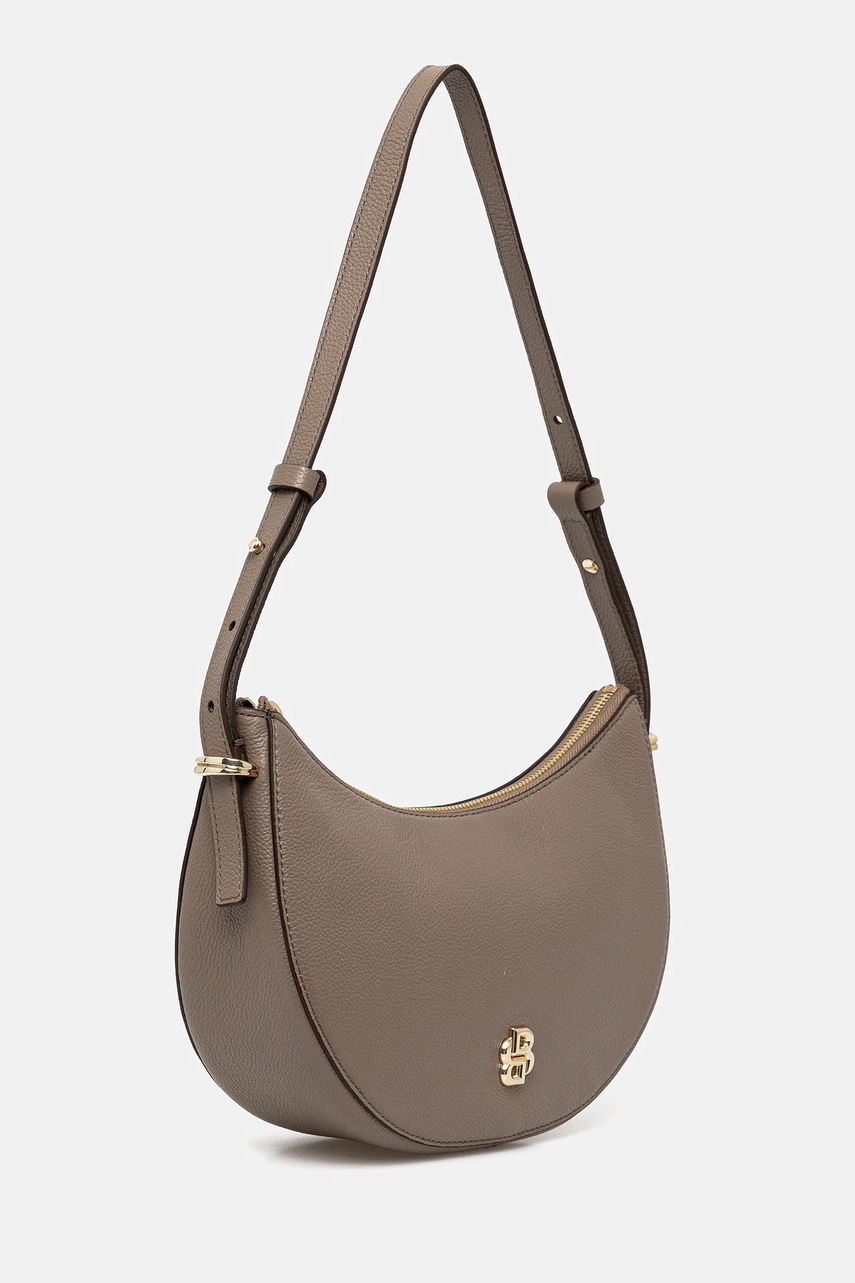 Кожаная сумочка BOSS цвет коричневый 50547705