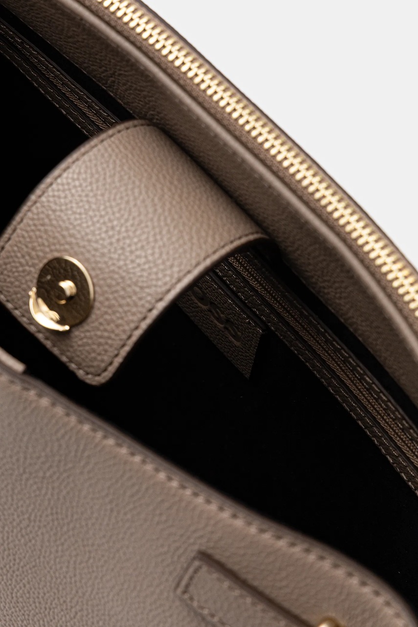 Kožená kabelka BOSS BOSS BEYOND Tote (obrázek 5)