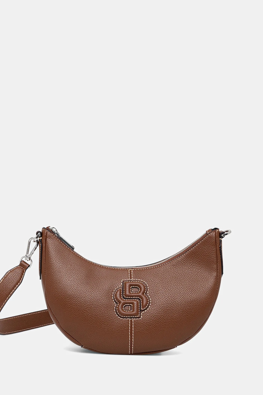 BOSS poșetă culoarea maro, 50547930