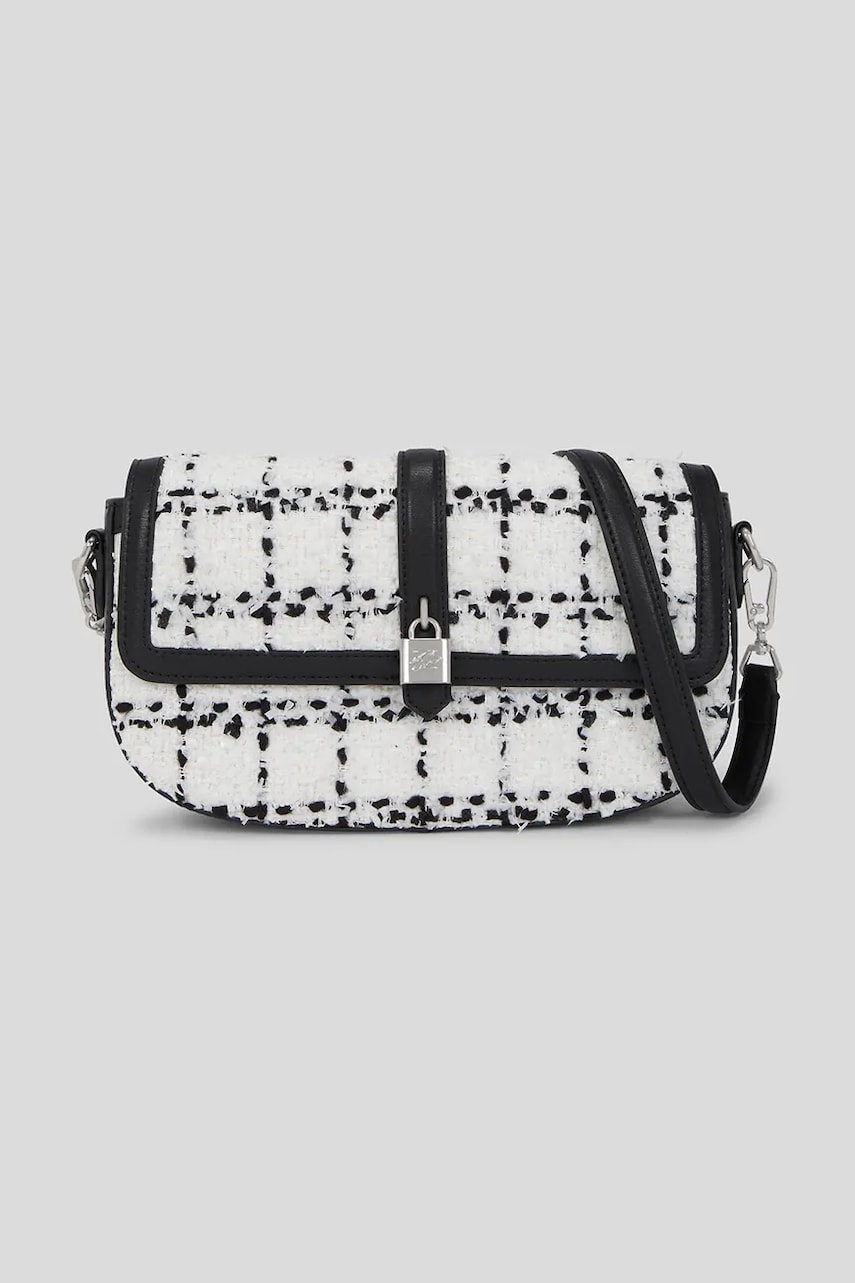 Karl Lagerfeld geantă culoarea alb, A3W30155