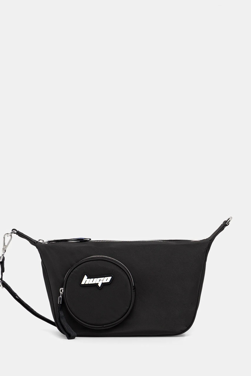 Hugo Blue poșetă culoarea negru, 50551449