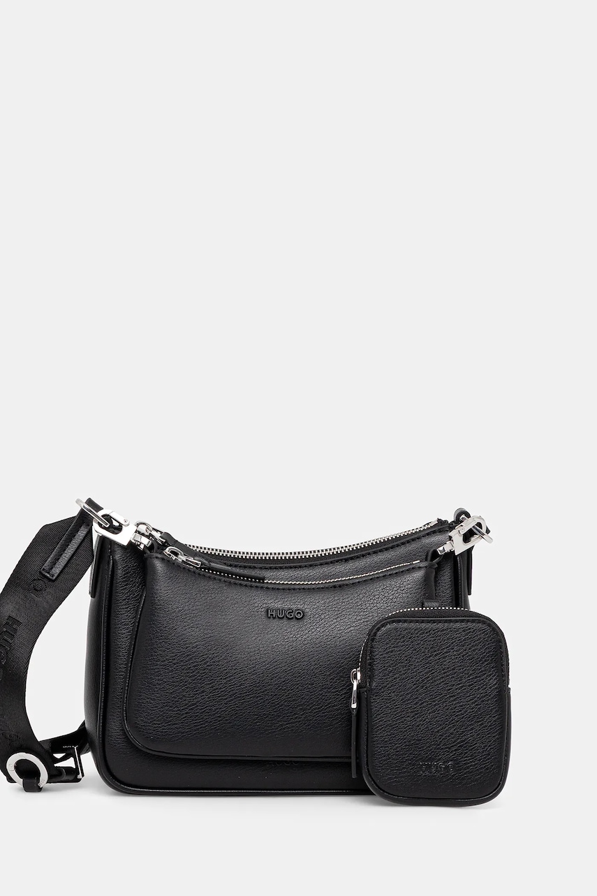 HUGO poșetă culoarea negru, 50547065