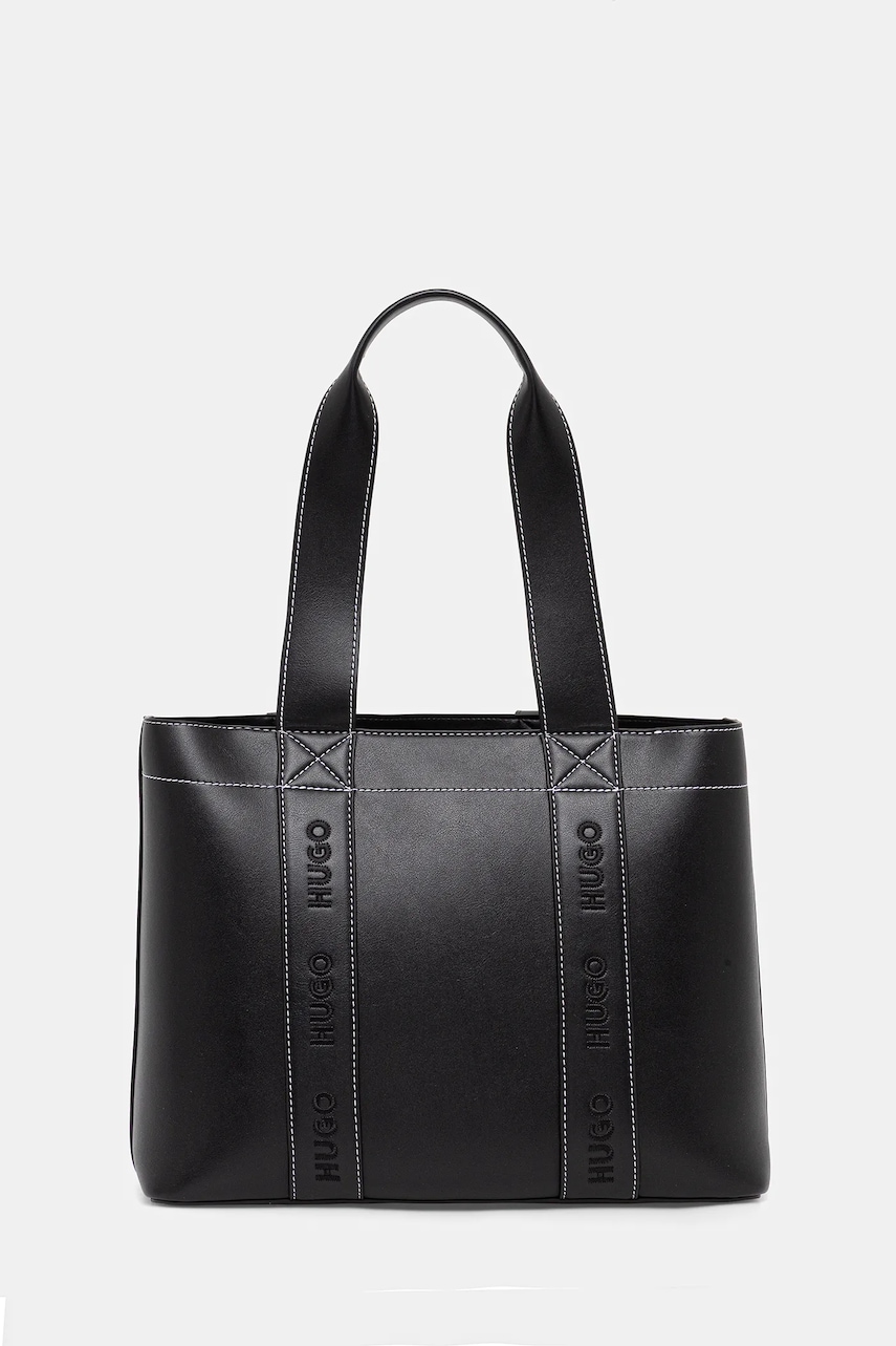 HUGO poșetă culoarea negru, 50547491