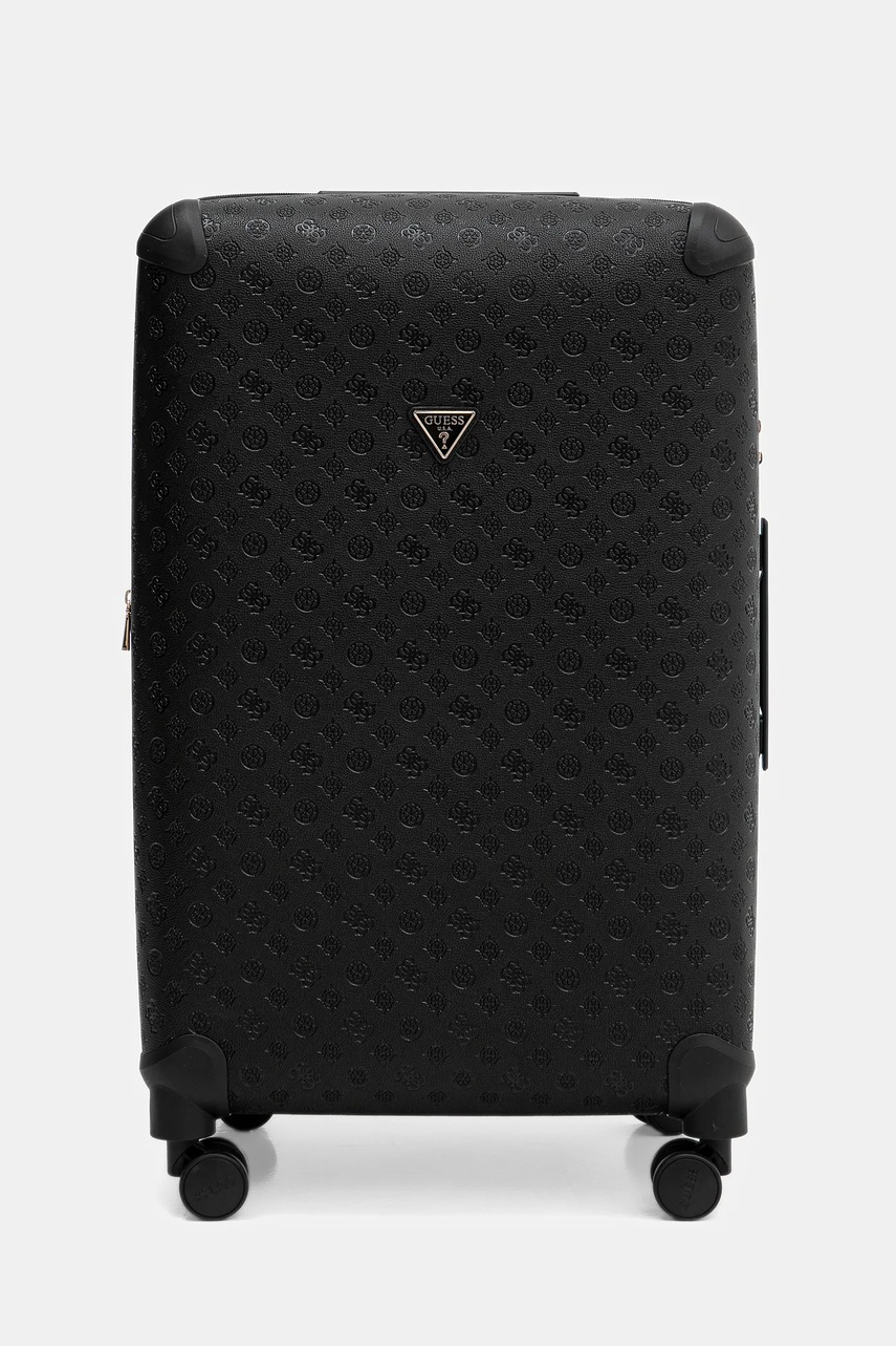 Levně Kufr Guess WILDER LARGE černá barva, TWDP74 52988
