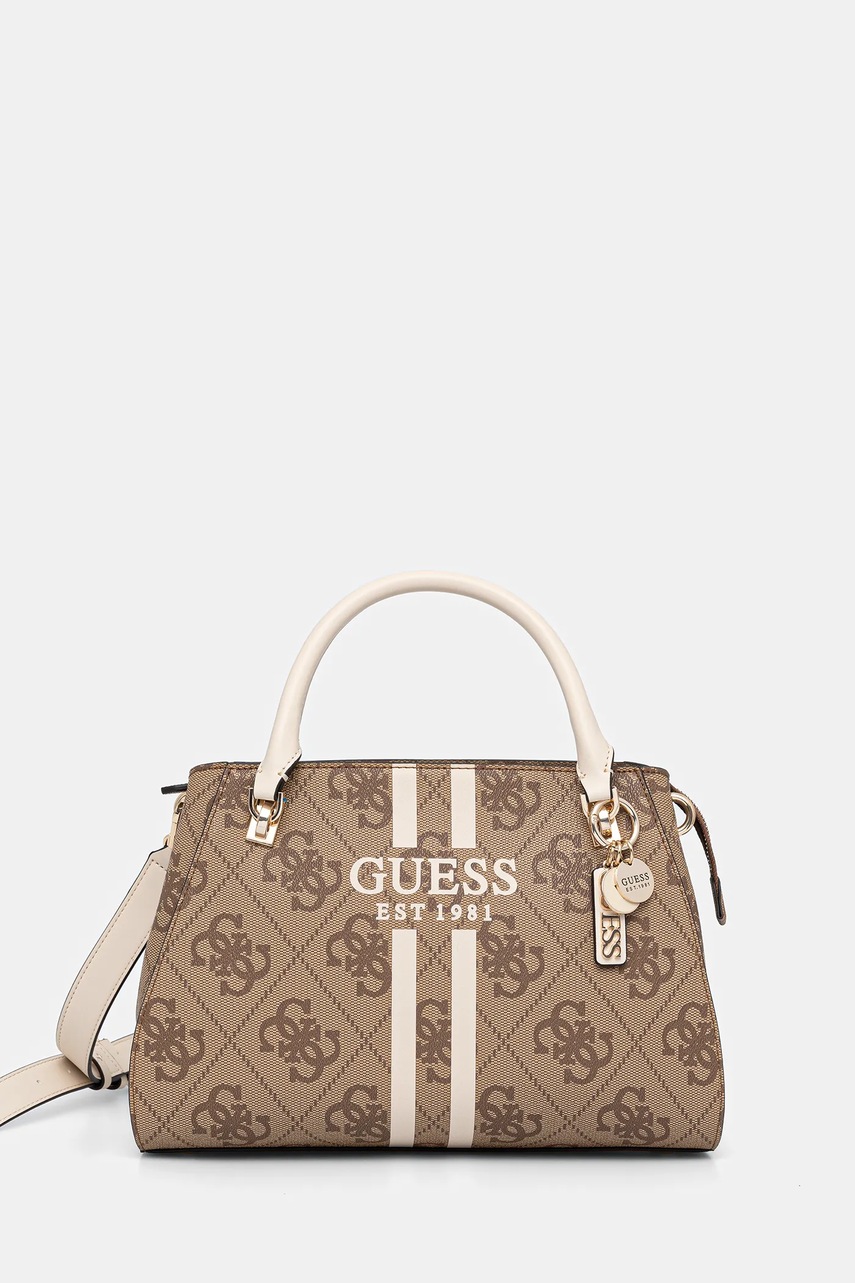 Levně Kabelka Guess NOELLE béžová barva, HWOS96 72070