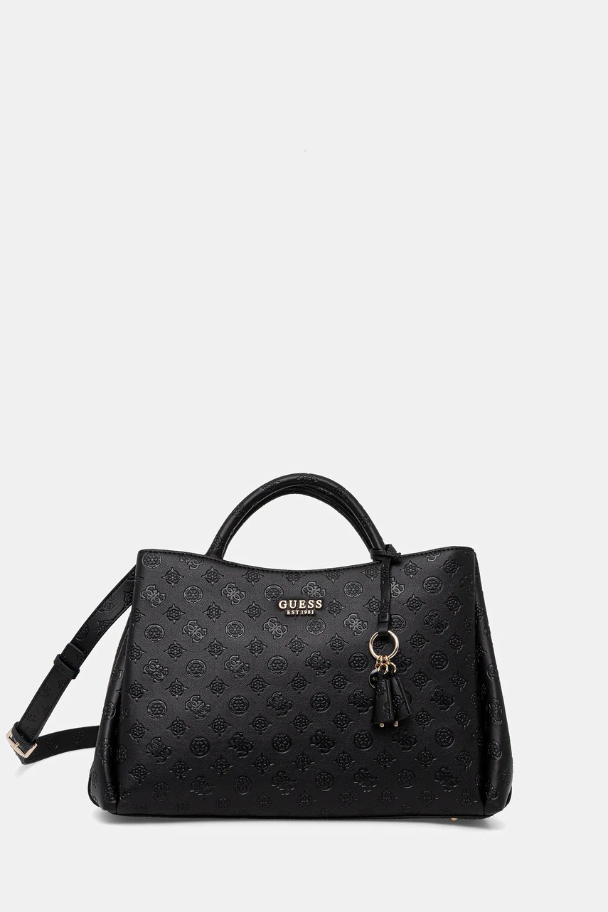 Levně Kabelka Guess PHOEBE černá barva, HWPD96 65070