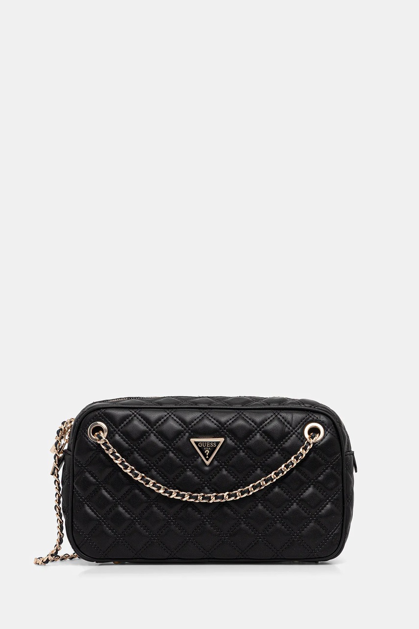 Levně Kabelka Guess GIULLY černá barva, HWQG96 73080