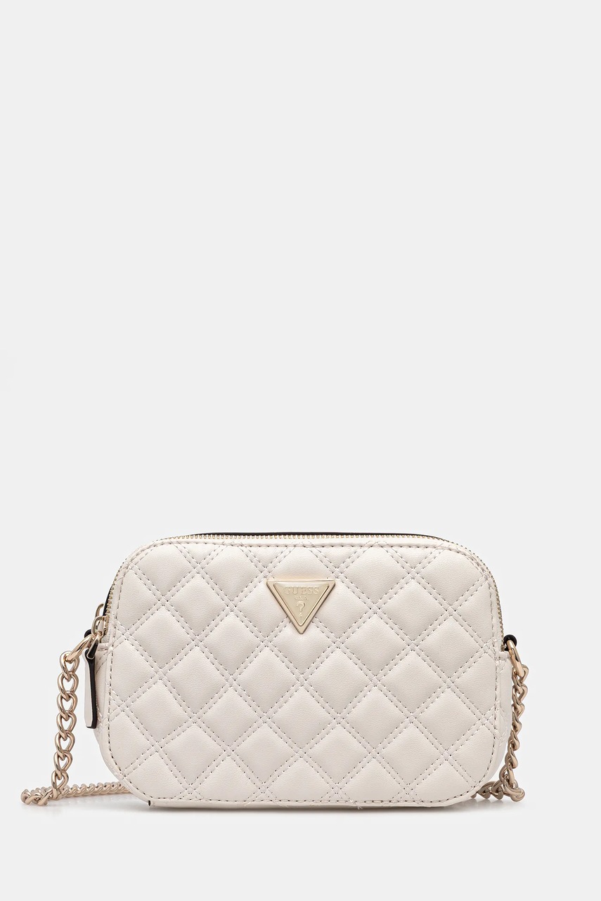 Levně Kabelka Guess GIULLY béžová barva, HWQG96 73140