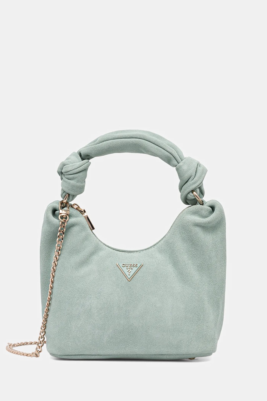 Guess velúr táska ISOTTA türkiz, HWSG96 60010 akciós termékkép 1