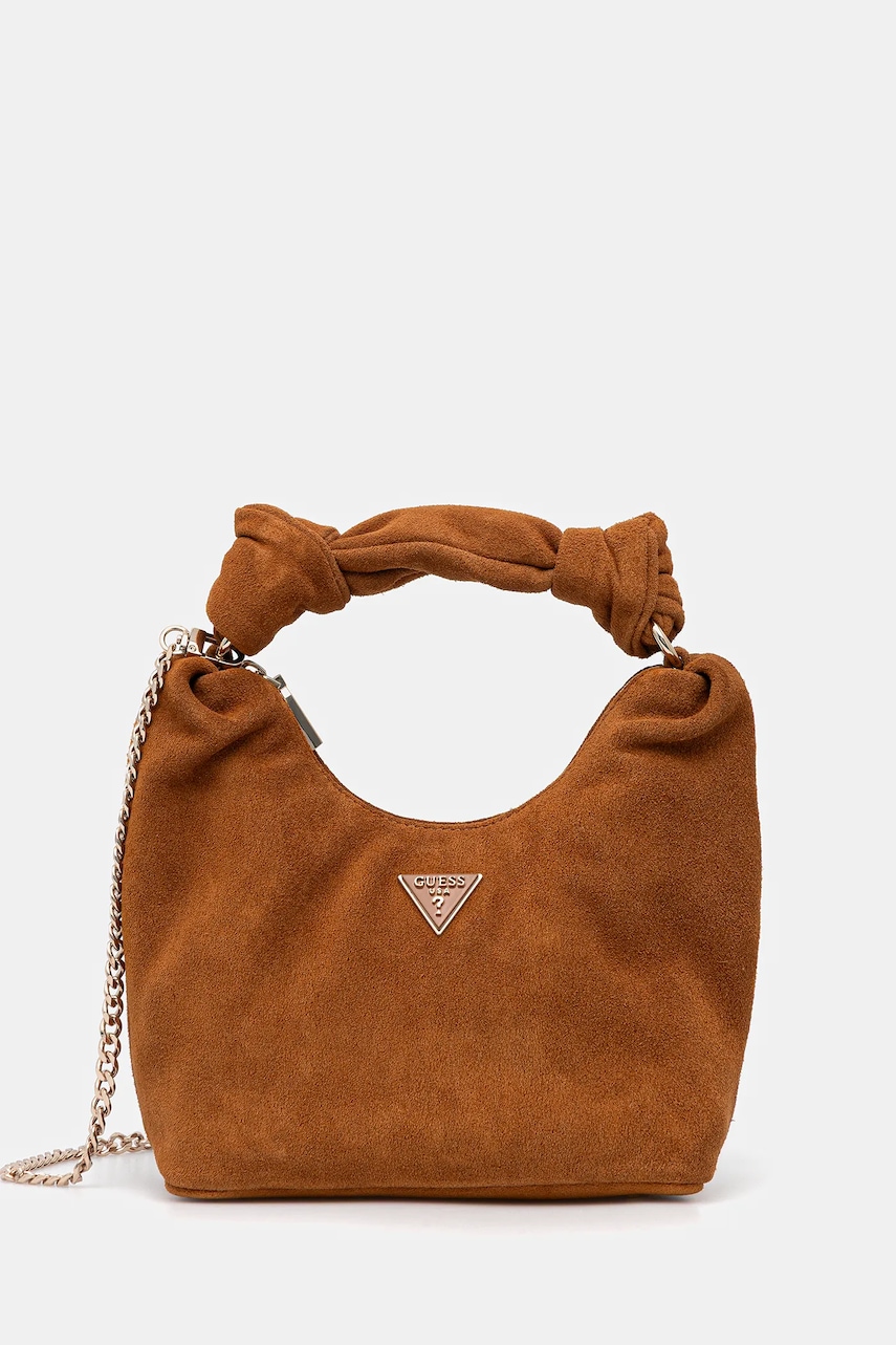 Guess velúr táska ISOTTA barna, HWSG96 60010 akciós termékkép 1