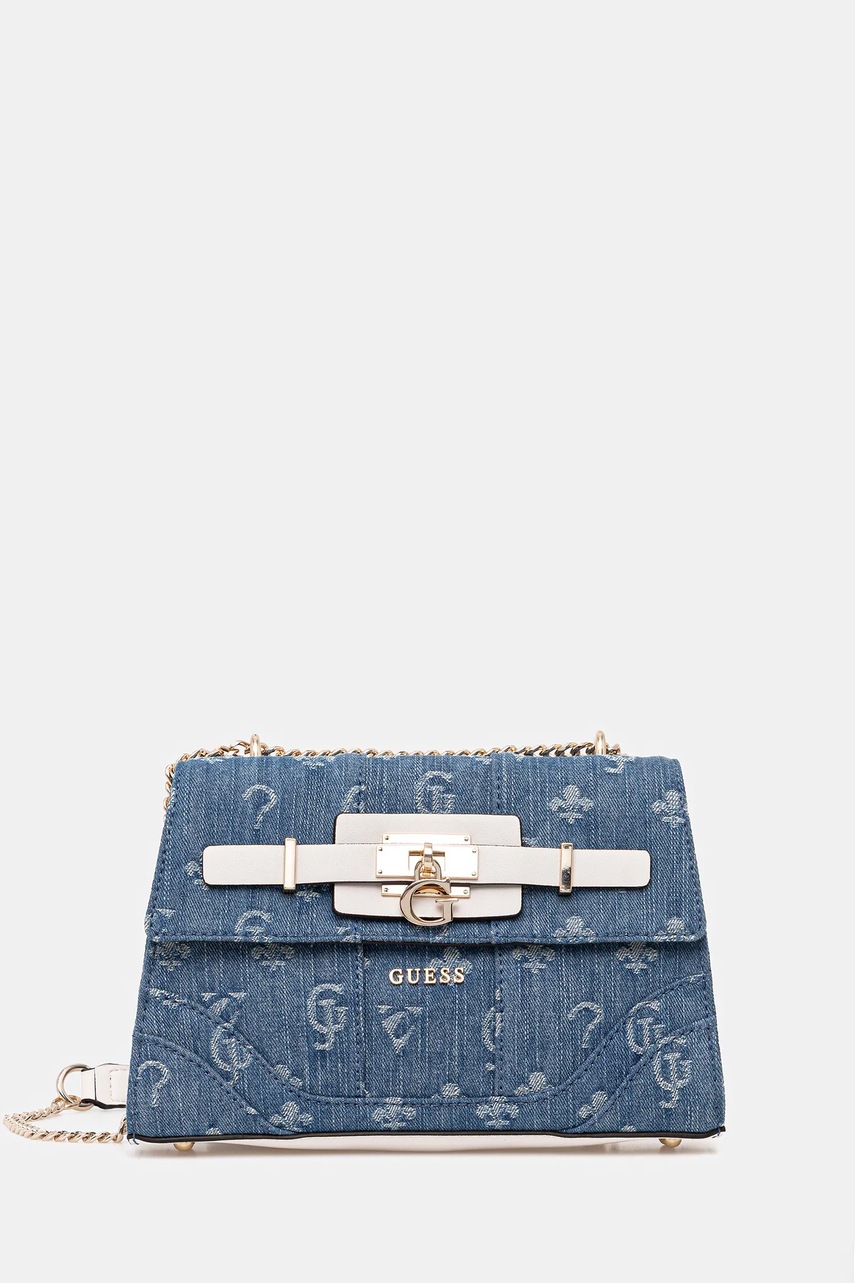 

Чанта Guess GREYSON в синьо HWDG92 06210, Син