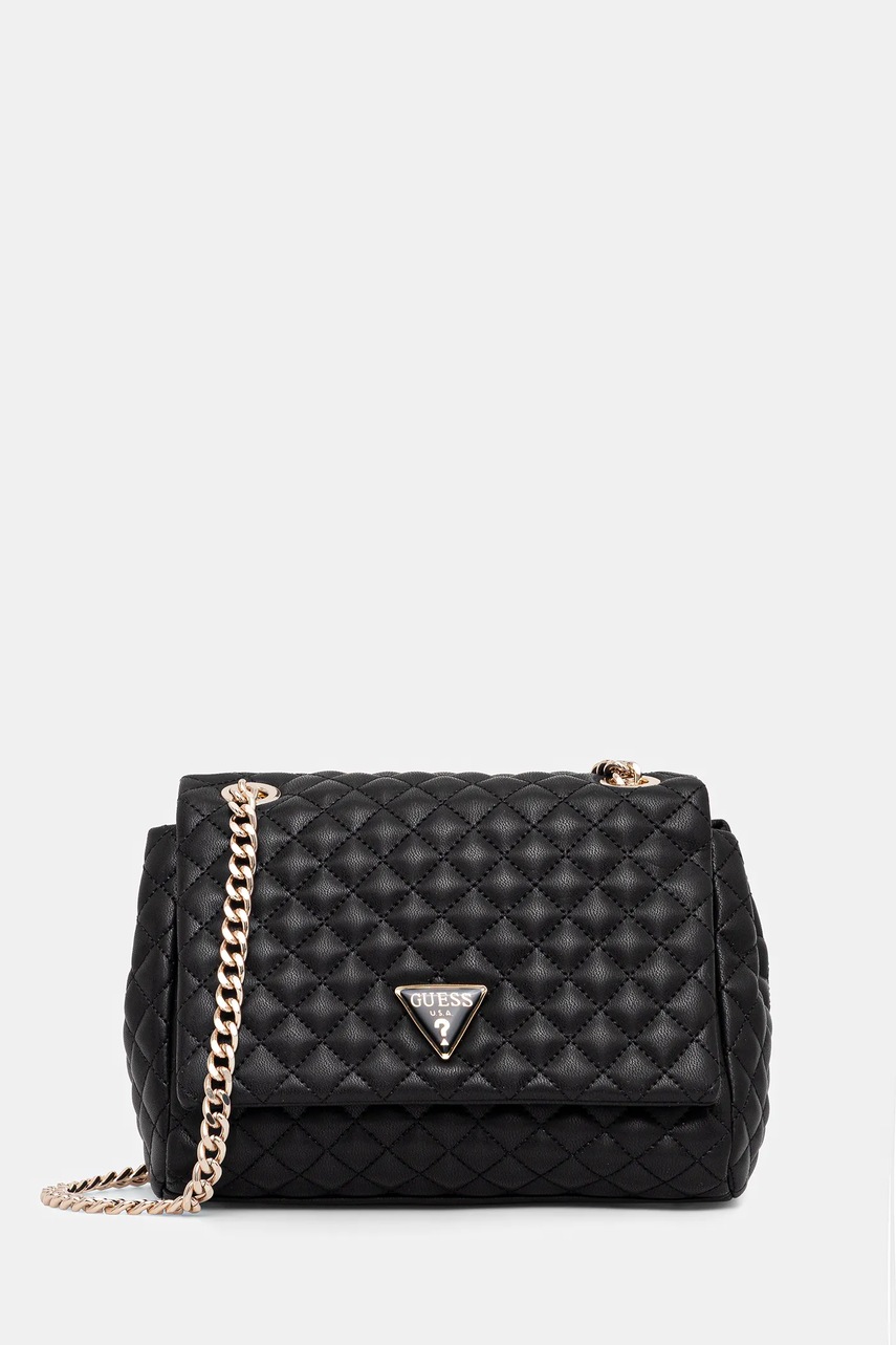 Guess kézitáska EVERLEE fekete, HWQG86 79210 akciós termékkép 1
